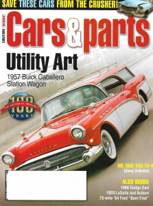 CARS & PARTS 2008 SEPT - '57 CABALLERO WAGON, '66 DODGE DART, '28 LASALLE 